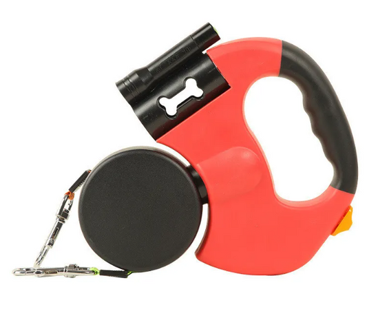 🐾 Auto Double Dog Leash – Walk Two Dogs with Ease